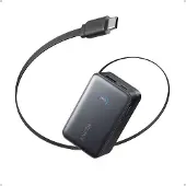 Anker Zolo - Strømbank - 20000 mAh - 22.5 watt - Fast Charge (USB-C) - på kabel: USB-C