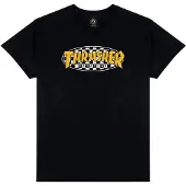 Thrasher Checkered Oval Kortarmet T-skjorte