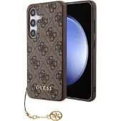 GUESS Samsung Galaxy A35 4G Charms Collection Hybrid-deksel - Brun