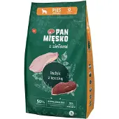 PAN MIĘSKO Urte Kalkun Med And M Hundefor 9kg