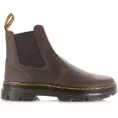 Dr. Martens unisex. 25978207 Brown Embury Leather Ankle Boots (40), Flat, None, Casual, Classic