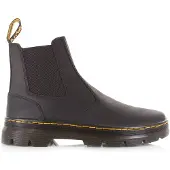 Dr. Martens for man. 26002001 Embury Black Wyoming leather ankle boots black (40), Flat, None, Casual