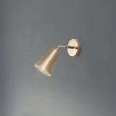 Opviq Vegglampe Evander, gull, metall, høyde 21 cm, E27