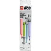 LEGO Star Wars - Lyssverd Gelpenn - 4-pack - - OneSize - Blyanter