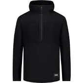 Mons Royale Offgrid Merino Fleece 1/2 Fleecejakke svart