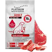 Platinum Tørr Hundemat Med Biff Og Poteter 15kg