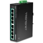 Trendnet TI-PE80 - Industrial - switch - 8 ports