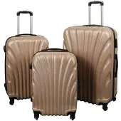 Borg Living Koffert - Skjell gull - Praktisk hardcase-koffert