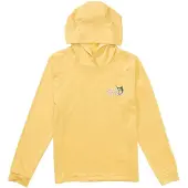 Salty Crew Big Bill Hd Langermet Rash Guard Med Hette