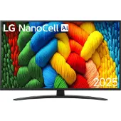LG 43NANO81A6A 108 cm, 43 tommer 4K Ultra HD LED-TV (43NANO81A6A.AEU)