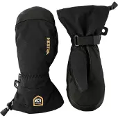 Hestra Army Leather Gore-Tex, Skivotter, Black