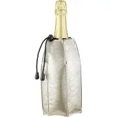 VacuVin Active Champagne Cooler, Glass Flaske, Vin, Gull, Mønster, 5 min