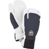 Hestra Army Leather Patrol 3-finger Skihansker, Marin