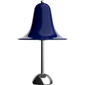Verpan Pantop bordlampe, nattblå, høyde 28 cm, metall