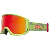 Giro vinterbriller REVOLT GLACIER GREEN BURST (VIVID-Carl Zeiss EMBER 19-42% S2 farget speilglass)