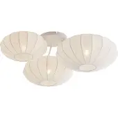 QAZQA Japandi taklampe hvit 3 lys - Multi Bida