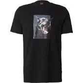 BOSS for man. 50558965 Dobermann T-shirt black (L), Casual, Cotton, Short sleeve