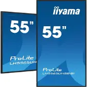 Iiyama ProLite LH5565UHSB-B1 - 55 Diagonalklasse (54.6 synlig) LED-bakgrunnsbelyst LCD-skjerm - intelligent skilting - Android - 4K UHD (2160p) 3840 x 2160 - svart