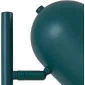 LINDBY gulvlampe Isara, grønn, 165 cm, 2 lyskilder, metall, E27