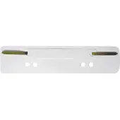 Durable 690102, Dokumentklemme, Hvit, Metall, Plast, 250 stykker