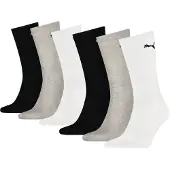Puma Sokker 6-pack - Crew - Grey Combo - - 35/38 - Sokker