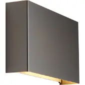 QAZQA Moderne vegglampe gunmetal 2 lys - Otan
