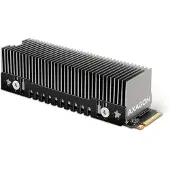 Axagon CLR-M2XT - Fasttilstands-drevvarmelegeme - M.2 NVMe Card / SATA
