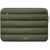 TechProtection Tech-Protett Fluffy Laptop-veske 13-14 - Grønn