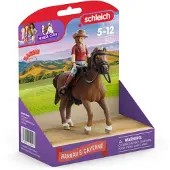 Schleich HESTEKLUBB Hannah & Cayenne