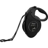 Flexi Giant bånd Black Edition - automatisk hundebånd - 8 m