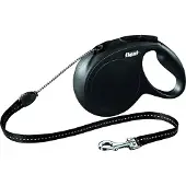 Flexi New Classic snor M, 8M, 20KG, sort