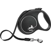 Flexi Black Design M bånd 5 m, 25 kg, sort
