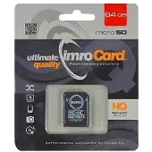 Mtp Products Imro MicroSD-minnekort med adapter - 64 GB