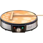 Adler AD 3058 pannekakejern 1600 W, 1 pannekake, svart/rustfritt stål