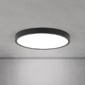 Orion LED-taklampe Disc, svart Ø 28 cm, CCT metall/plast