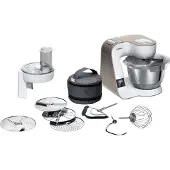 Bosch MUM5 MUM5XW10 - Kjøkkenmaskin - 1000 W - hvit/sjampanje