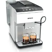 Siemens EQ.500 classic TP515R02 - Automatisk kaffemaskin med melkeskummer - 15 bar - hvitt / lys sølv