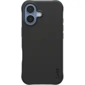 PanzerGlass CARE by Samba - Bagsidecover til mobiltelefon - MagSafe-kompatibilitet - termoplastisk polyuretan (TPU) - sort - for Apple iPhone 17
