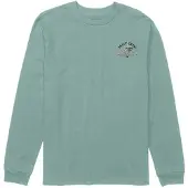 Salty Crew Lurking Kids Longsleeve T-Shirt grønn