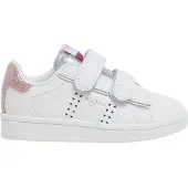 Pepe Jeans for girl. PGS30601 Player Night GK white leather shoes (29), Flat, Velcro, Casual, children's fashion