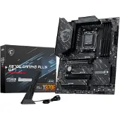 MSI X870E GAMING PLUS WIFI - Hovedkort - ATX - Socket AM5 - AMD X870E Chipset - USB4, USB-C 3.2 Gen 2x2, USB-C 3.2 Gen2, USB 3.2 Gen 2, USB 3.2 Gen 1 - Wi-Fi 7, 5 Gigabit Ethernet, Bluetooth - innbyg