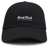 BOSS for man. 50555535 Derrel Slogan Cap black (OSFA), Casual, Cotton