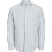 Jack & Jones Parker Linen Stripe Skjorte Med Lange Ermer