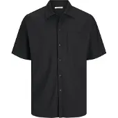 Jack & Jones Mykonos Plisse Kortarmet Skjorte