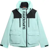 Superdry for woman. W5011847A Ultimate colour block windbreaker blue (S), Casual, Recycled Polister, Sustainable