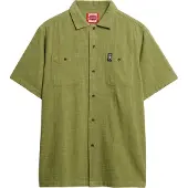 Superdry Merchant Textured Kortarmet Skjorte