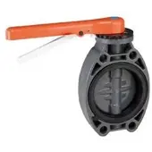 Cepex Stål 32615 Pvc-u Ø90 Butterflyventiler Std-serie Epdm-o-ringer Sinkbelagt Aksel