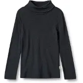 Wheat Ull T-Shirt Roll Neck Aksel Navy (116 / 6 år)