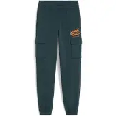 Puma MID90s Cargo Sweatpants Youth, Clothing, Green Terrain, 7-8Y