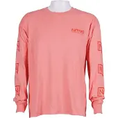 Nitro Team Langermet T-skjorte rosa